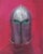 Neon Watcher by Elena Burykina | Oil on panel Helmet against a pink background. For Sale