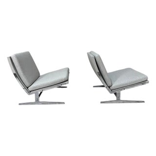 1960s Bo-561 Chairs by Preben Fabricius and Jørgen Kastholm for Bo-Ex (Pair), Attributed For Sale