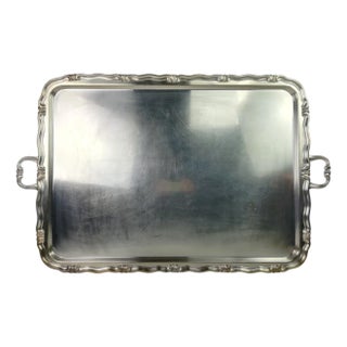 Silver-Plated Banquet Serving Tray from WMF, Germany, 1920s For Sale