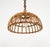 1970s Mid-Century Hand-Crafted Rattan and Bamboo Chandelier Pendant, Italy, 1970s For Sale - Image 5 of 13