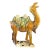 Vintage Chinese Tang-Style Sancai Terra Cotta Camel 18" H For Sale