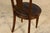 1930s French Art Deco Walnut Dining Chairs With Leather Seats, Set of 8 For Sale - Image 15 of 18