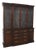 Stickley Mahogany Georgian Style Breakfront Bookcase For Sale