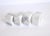 Stone Vintage White Marble Napkin Rings - Set of 4 For Sale - Image 7 of 9