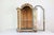 Petite 18th Century Venetian Painted Wood Rococo Vitrine with Carved Crest For Sale In Atlanta - Image 6 of 10