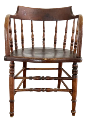 Antique Saloon Style Captain's Chair