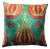 Green Contemporary Bohemian Multi Color Hand Knotted Pillow For Sale - Image 8 of 8