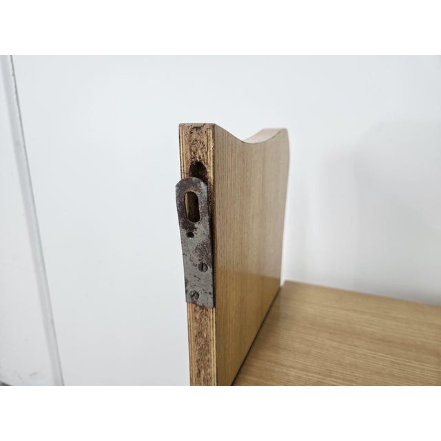 Vintage Ash Wall Shelf, 1960 For Sale - Image 11 of 12