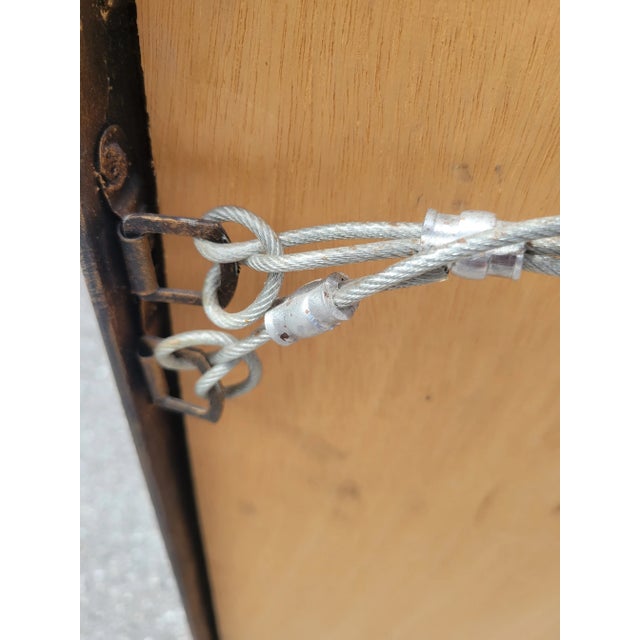 Monumental Sized Hammered Gold Arched Pagoda Carvers Guild Style Regency Wall Mirrors- a Pair For Sale - Image 12 of 12