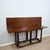 Rattan and Oak Convertible Console Dining Table from McGuire, 1970s For Sale - Image 11 of 16
