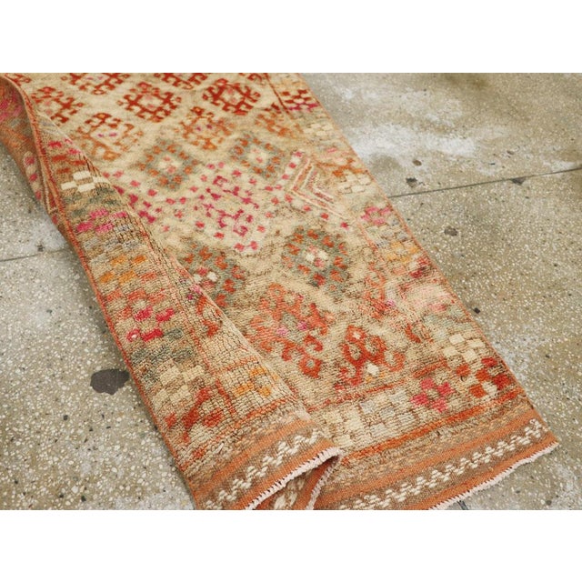 Galerie Shabab Collection Mid-20th Century Turkish Anatolian Runner For Sale - Image 9 of 10