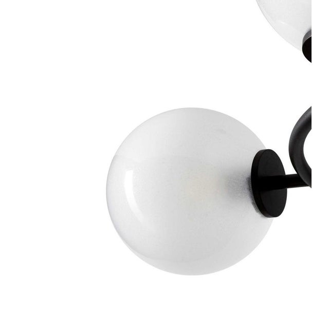 Modern Constellation Chandelier in Black Metal & Glass from Cassina For Sale - Image 11 of 13