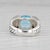 David Yurman 6.10ctw Blue Topaz Diamond Ring Sterling Silver Size 6.25 For Sale - Image 4 of 7