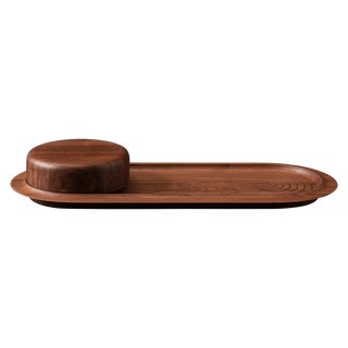 Walnut Do-Ri Tray by Matthias Scherzinger For Sale