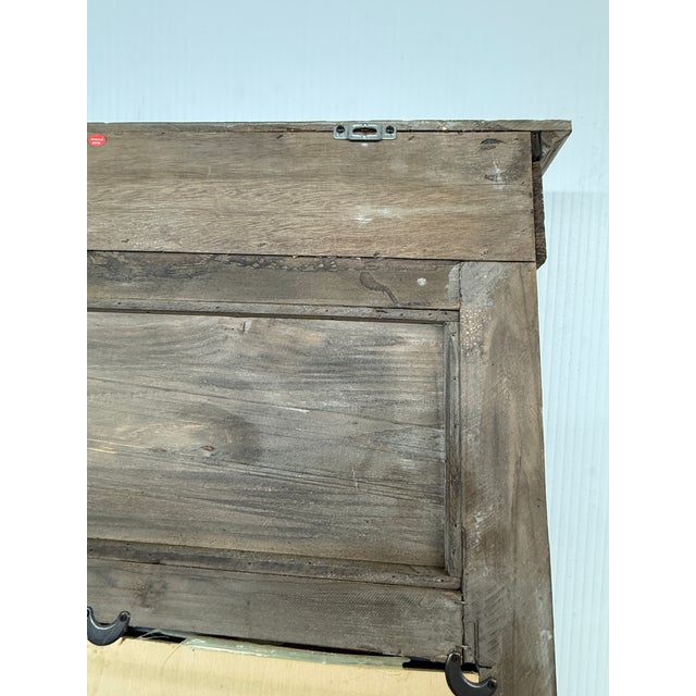 Brown Restoration Hardware Trumeau Mirror For Sale - Image 8 of 12