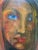 Contemporary Expressionist Style Portrait of a Woman Oil Painting on Masonite For Sale - Image 4 of 6