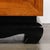 Brown Mid-Century Modernist Shadowbox Mirrored Front Walnut & Black Lacquer End Table For Sale - Image 8 of 15