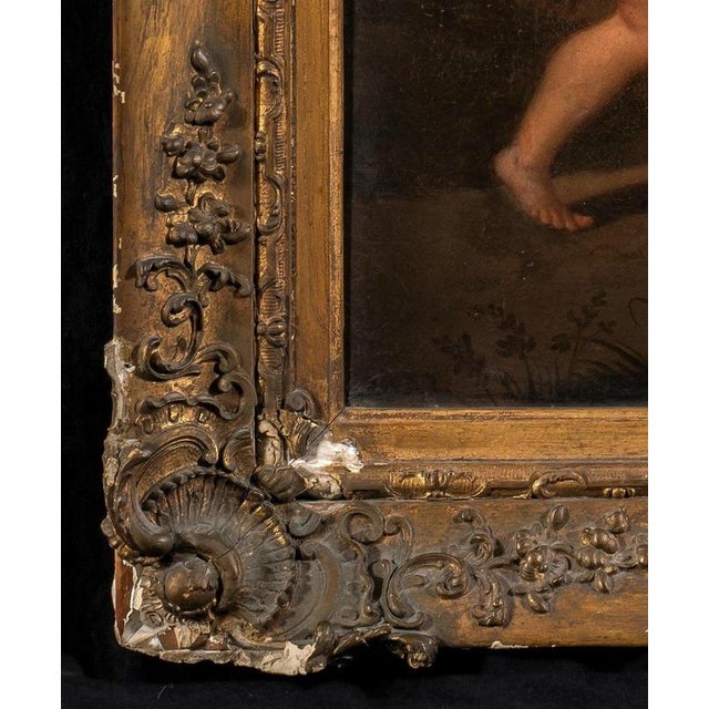 Gold Italian Master After Raphael, Madonna del Passeggio, Oil Painting For Sale - Image 8 of 13