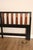 Mid-Century Modern Mid Century Modern King Size Headboard with Ebony Frame and Walnut Bentwood Slats For Sale - Image 3 of 18