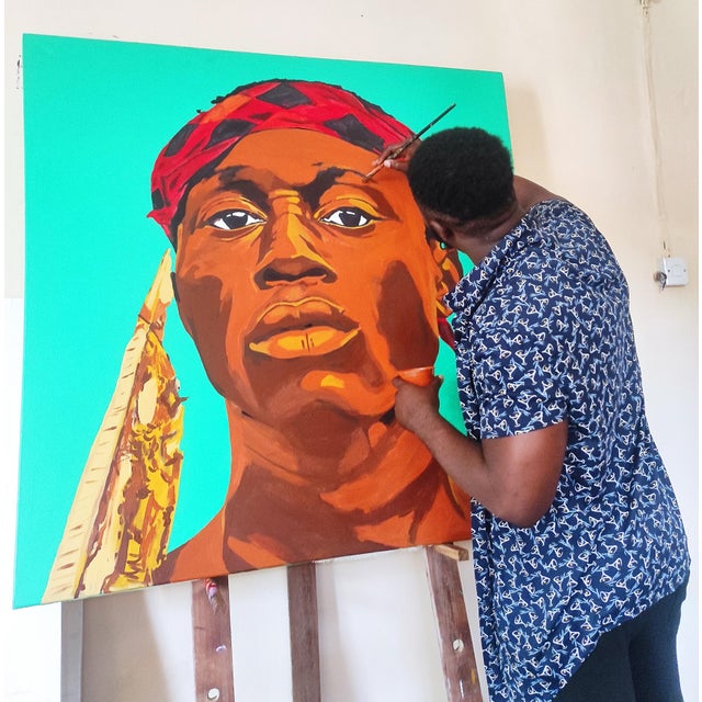The portrait "Igi Daduro" is a powerful visual anthem dedicated to the everyday man who faces life's struggles entirely on...