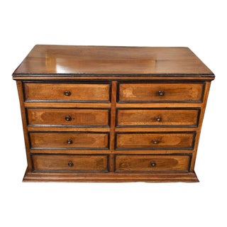 Tuscan Walnut Commode With Ebonized Detail Circa 1780 For Sale