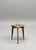 Brutalist French Clover Stool attributed to Marcel Gascoin, 1950s For Sale - Image 3 of 4