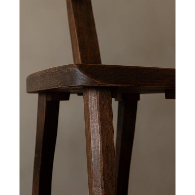 Vintage T Dining Chairs from Aranjou, 1960s, Set of 3 For Sale - Image 14 of 16