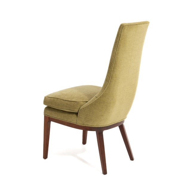 Jack Cartwright Mid Century High Back Chair Walnut Jack Cartwright For Sale - Image 4 of 12