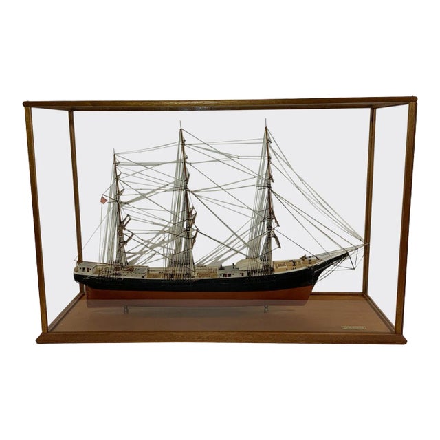 Wood Cased Ship Model of the Bent F. Packard of Seattle For Sale
