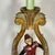 Add a whimsical touch of maximalism to your interior with this vintage Hollywood Regency singerie table lamp. Evoking the...