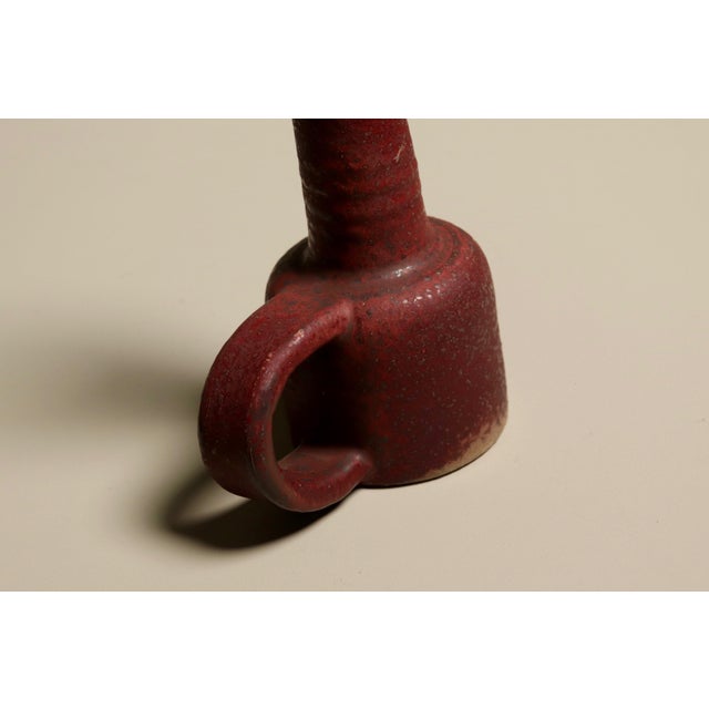 1960s Stoneware Vase from Mobach, Holland, 1960s For Sale - Image 5 of 8