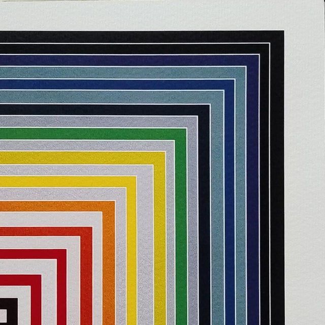 After Frank Stella, Lettre Sur Les Aveugles, 2000s, Lithograph For Sale - Image 4 of 9