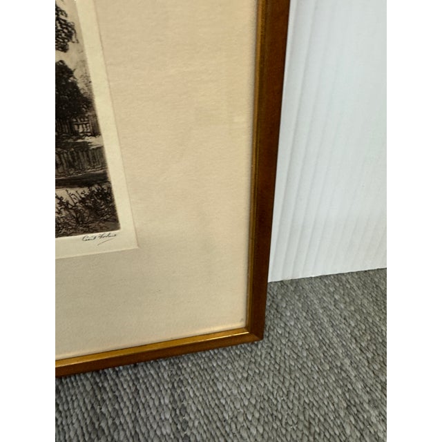 Cecil Forbes for Dickens' Old Curiosity Shop Anne Hathaway's Cottage Etching, Signed For Sale - Image 9 of 13