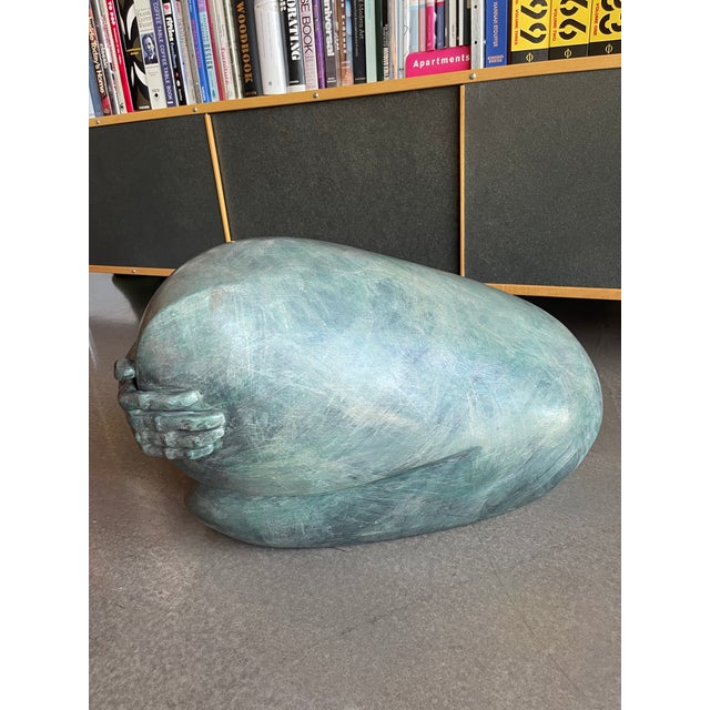 Postmodern Signed Biomorphic Cubist Sculpture Large For Sale - Image 4 of 12