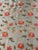 Colefax & Fowler "Oriental Poppy" Silk Embroidered Fabric - 5 Yard Piece For Sale