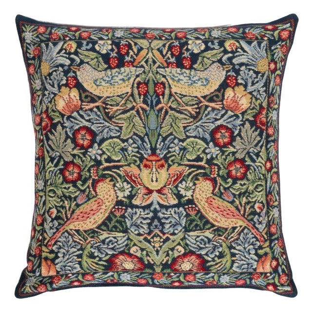 This beautiful tapestry cushion is finely woven by skilled weavers on traditional Jacquard Tapestry looms. The tapestry...