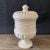 White Antique Italian Apothecary Jar Venetian Aneto Porcelain Urn Large For Sale - Image 8 of 10