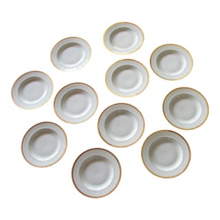 C. 1950Limoges Paris Soup Plates- Set of 11 For Sale