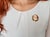 Antique Victorian Shell Cameo Athena Gold Brooch Pendant, Circa 1860-1880 For Sale - Image 9 of 9