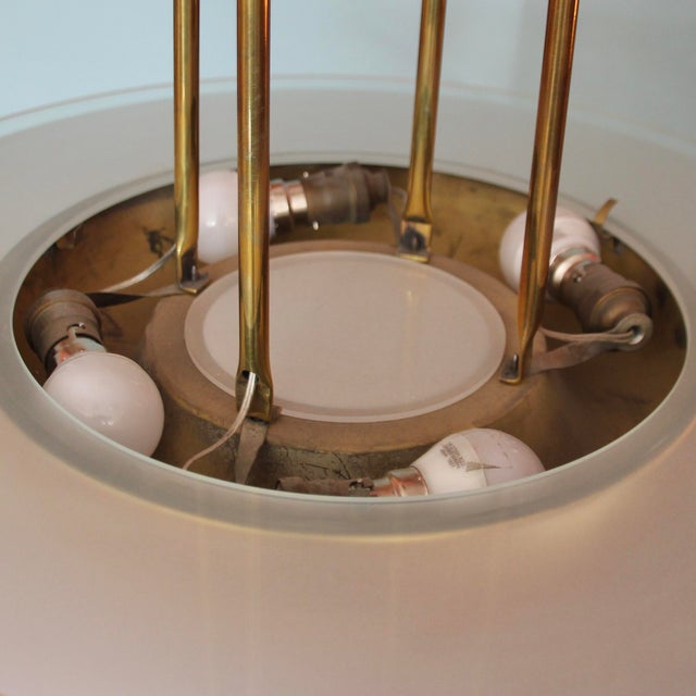 Art Deco Pendant Lamp by Henri Petitot for Maison Petitot, 1930s For Sale - Image 6 of 7