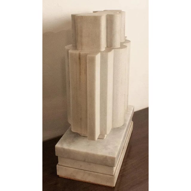 After Eduardo Chillida, Abstract Sculpture, 1970s, Marble For Sale - Image 9 of 10