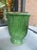 Pair of Striking French Green Striated Vintage Terra Cotta Anduze Pots, 1980s For Sale - Image 10 of 18