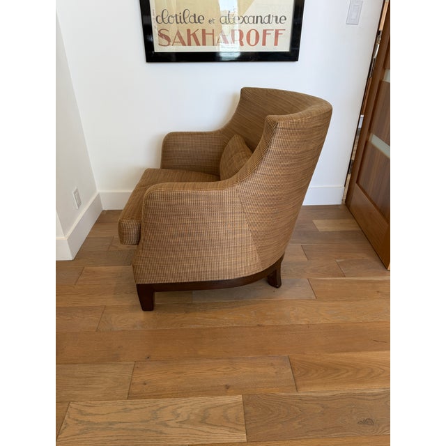 2020s Barrel ChairFrom Jj Custom Upholstery For Sale - Image 5 of 7