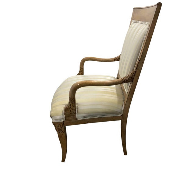 Late 20th Century Late 20th Century Meyer Gunther Martini Carved Arm Chair For Sale - Image 5 of 9