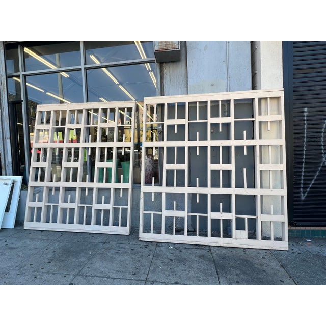 Monumental Exterior Mid-Century Architectural Screen For Sale - Image 10 of 10