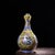 Late 20th Century Vintage Chinese Gilt Copper Enamel "Bird & Flower" Garlic-Mouth Vase - 1180g For Sale - Image 5 of 9