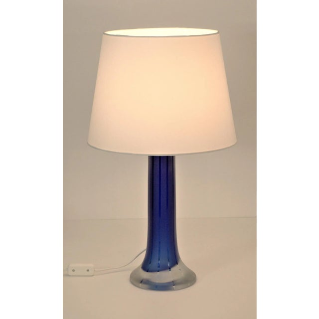 Art Glass Table Lamp by Kosta Sweden, 1960s For Sale - Image 3 of 12