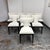 Design Plus Gallery presents a Set of Eight Ligné Upholstered Fabric Dining Side Chairs by Restoration Hardware. Each...