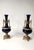 Antique French Cobalt Blue Porcelain Vases, Set of 2 For Sale - Image 6 of 10