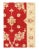 Traditional Pasargad Red Hand Knotted Oushak Runner For Sale - Image 3 of 4